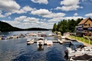 Lake North of Montreal, Canada