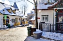 Street in Mont Tremblant, Quebec