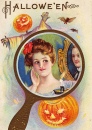 Vintage Halloween Postcard