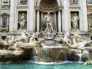 The Trevi Fountain in Rome