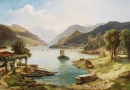 Northern Italian Lakeland Scene