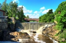 Vantaanjoki Waterfall, Helsinki, Finland