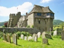 Stokesay Castle from Churchyard