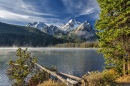 Stanley Lake at Sunrise