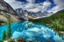 Lake Moraine, Alberta, Canada