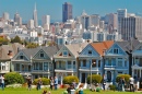 Alamo Square View of San Francisco