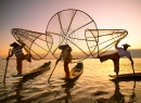 Fishermen on Inle Lake, Myanmar