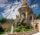 Fountain at the Zoo of Barcelona