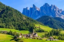 Val di Funes, Dolomiti Mountains, Italy