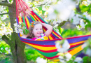 Relaxing in a Hammock