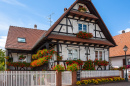 Half-Timbered Houses in Alsace, France