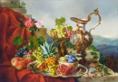 Still Life with Fruits and Flowers