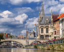 Canals In Ghent, Belgium