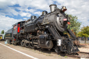 Steam Engine on Display in Williams AZ