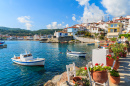 Kokkari Port, Samos Island, Greece