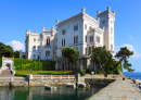 Miramare Castle in Trieste, Italy