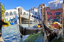 Rialto Bridge and Grand Canal in Venice