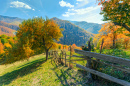 Transylvania Mountain Landscape, Romania