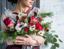 Woman With Flowers