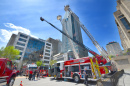 Fire Engine in Montreal, Canada