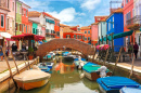 Burano Island, Venice, Italy