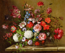 Still Life with Flowers in a Basket