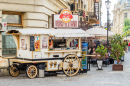 Food Stall in Bucharest, Romania