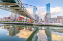 Pedro Arrupe Footbridge, Bilbao, Spain