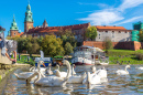 Wawel Castle in Krakow, Poland