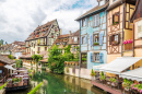 Canal in Colmar, France