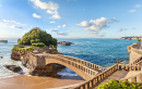 Small Island near the Coast in Biarritz, France