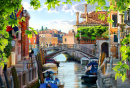 Old Houses in Venice, Italy