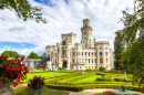 Castle Hluboka Nad Vltavou, Czech Republic