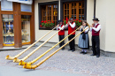 Folklore Festival in Zermatt, Switzerland