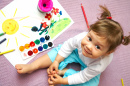 Cute Little Artist