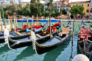 Gondolas in Venice