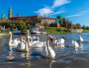 Wawel Castle in Krakow, Poland