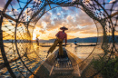 Lake Intha Fisherman, Myanmar