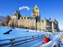 Château Frontenac in Winter