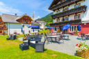 Alpine Houses, Weissensee Lake, Austria