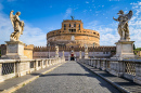 Saint Angel Castle in Rome, Italy