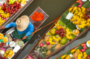 Floating Market in Thailand