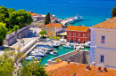 Fosa Harbor in Zadar, Croatia