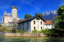 Duingt Castle, Lake Annecy, France