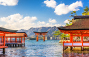 Floating Shrine in Miyajima, Japan