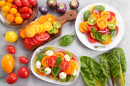 Tomato, Mozzarella and Basil Salad