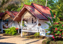 Bungalows at the Tropical Beach