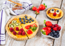 Fruit Tarts with Fresh Berries