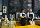 Baristas in Dalat, Vietnam