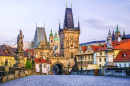 Charles Bridge in Prague, Czech Republic